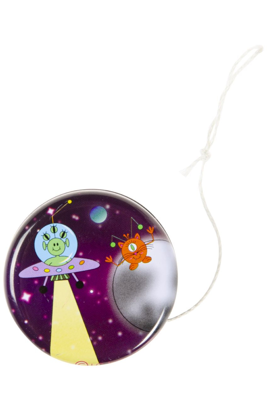 Single Metal Yo-Yo Space Theme Return Top