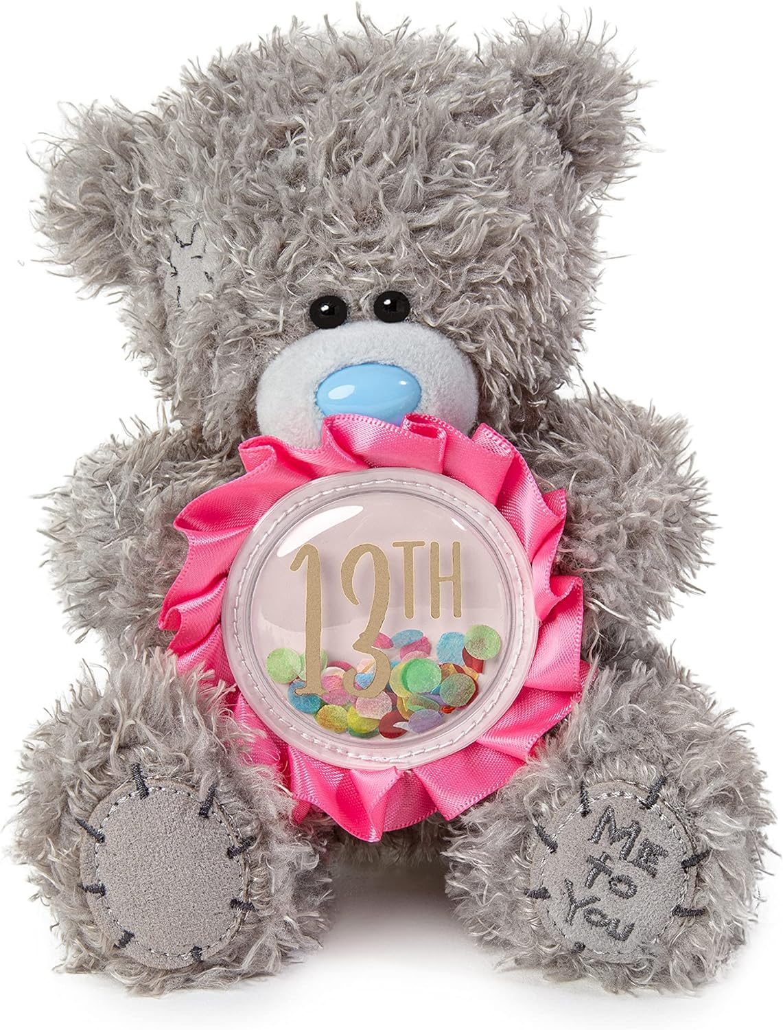 Me To You Teddy Bear 13th Birthday Rosette Plush