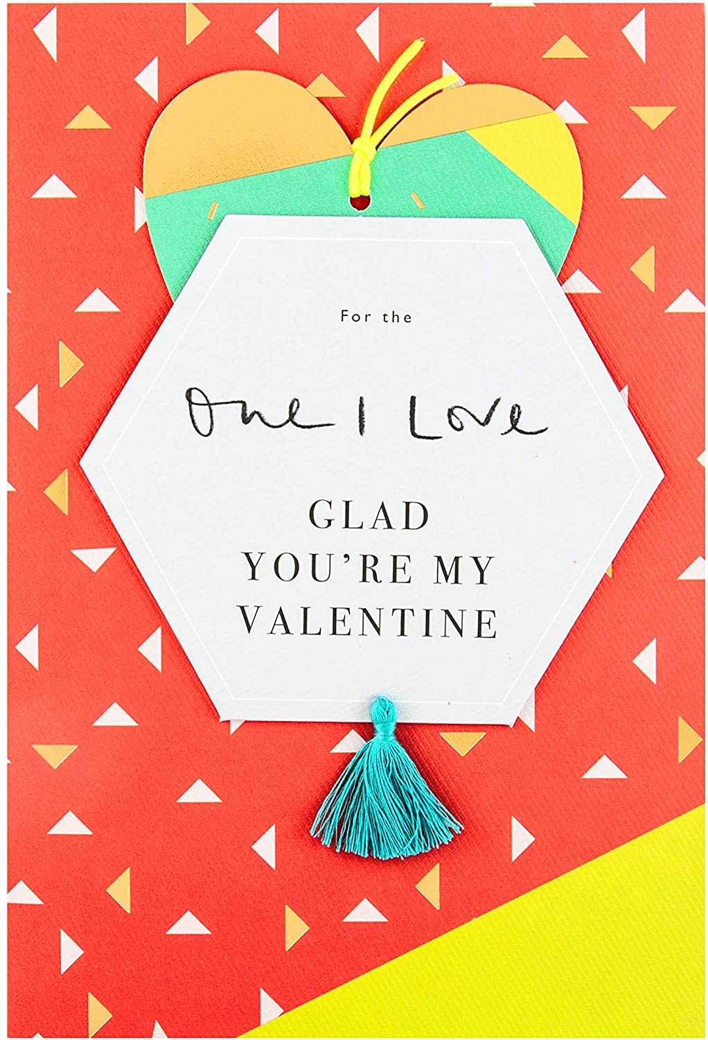 Valentine's Day Card For The One I Love with Detachable Love Note Keepsakes