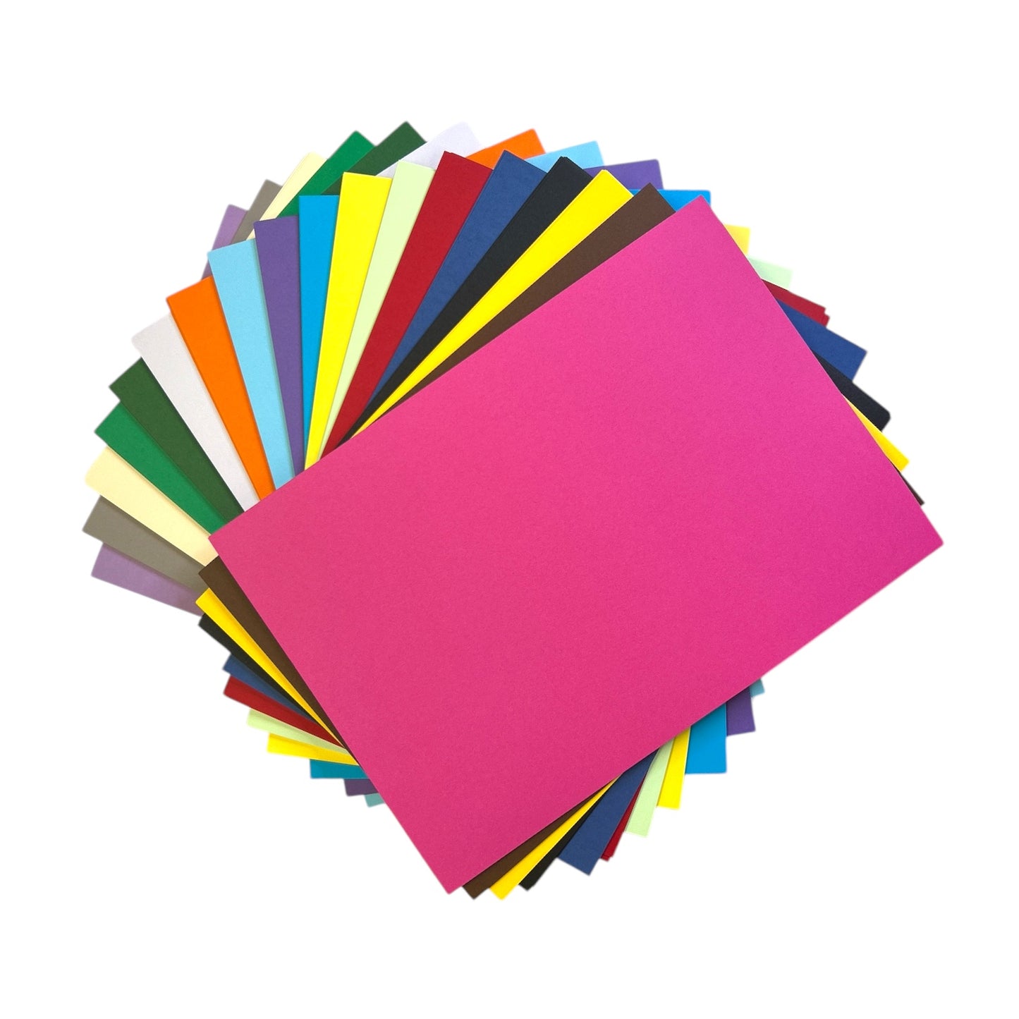 Pack of 20 Sheets A2 Black Colored Craft Papers 230gsm