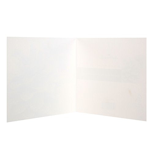 Blank Christmas Card 'Glittered Pinecone' 