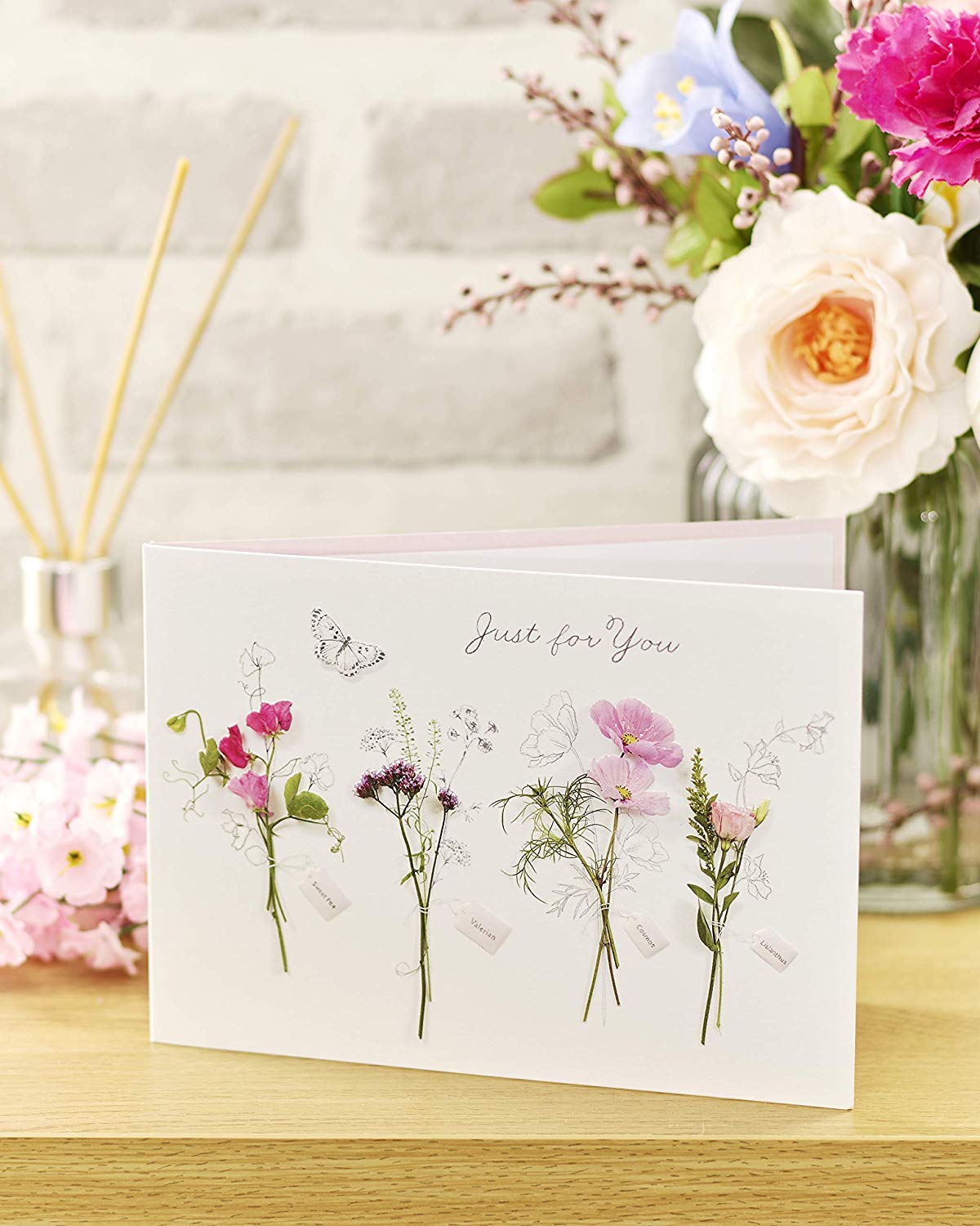 Floral Pretty Birthday Card 