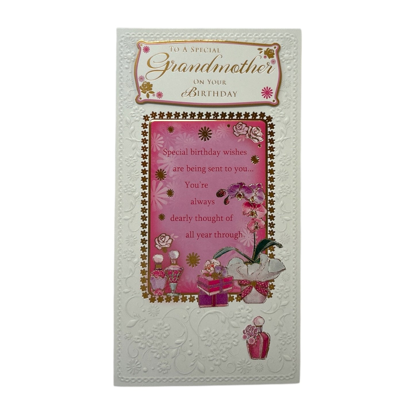 To A Special Grandmother On Your Birthday Soft Whispers Card