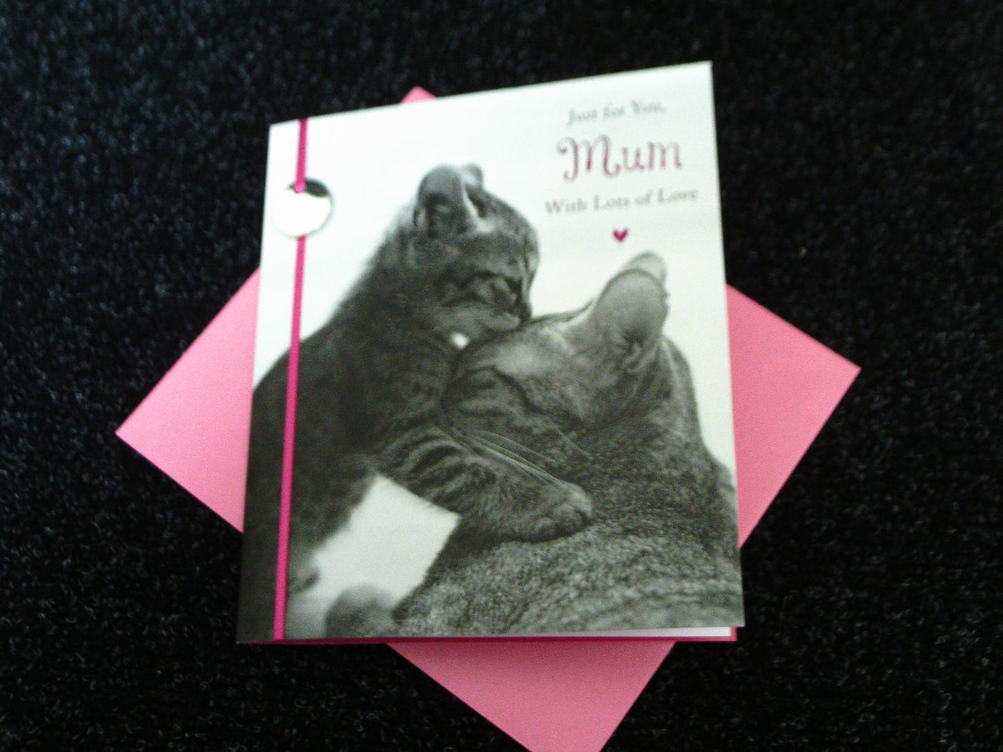 Just For You Mum Cute Cats Design Mother's Day Card