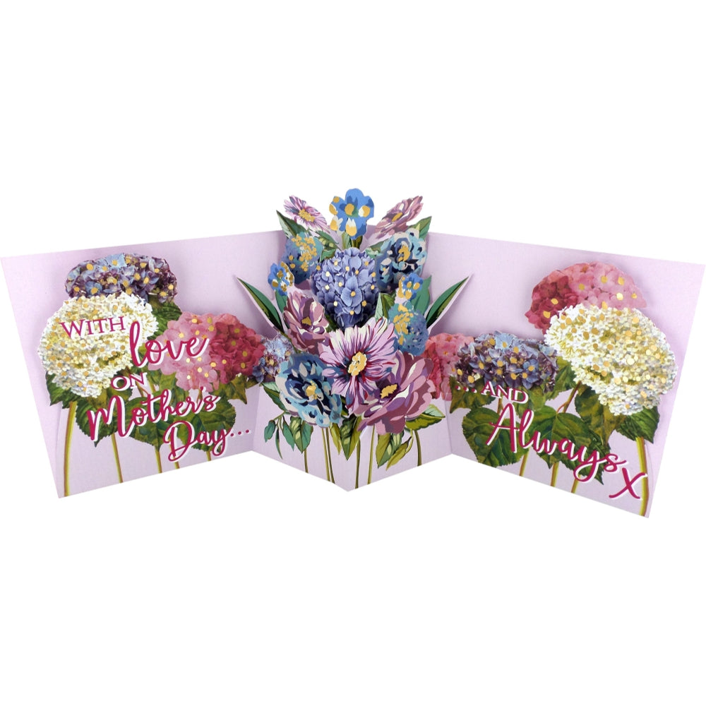 Thank You for Everything Blooms Galore! Mother's Day Pop Up Card