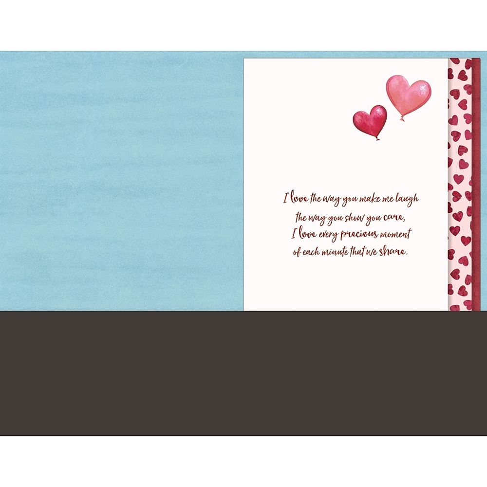 Heart Balloon For The One I Love Handmade Valentine's Day Card