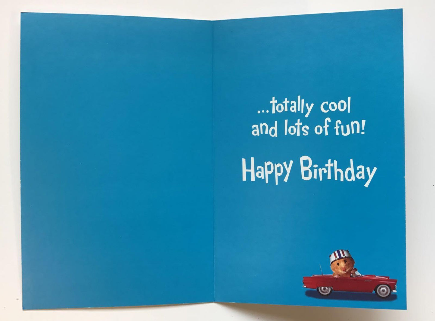 HI, UNCLE! Happy Birthday Just Like You Cute Card 