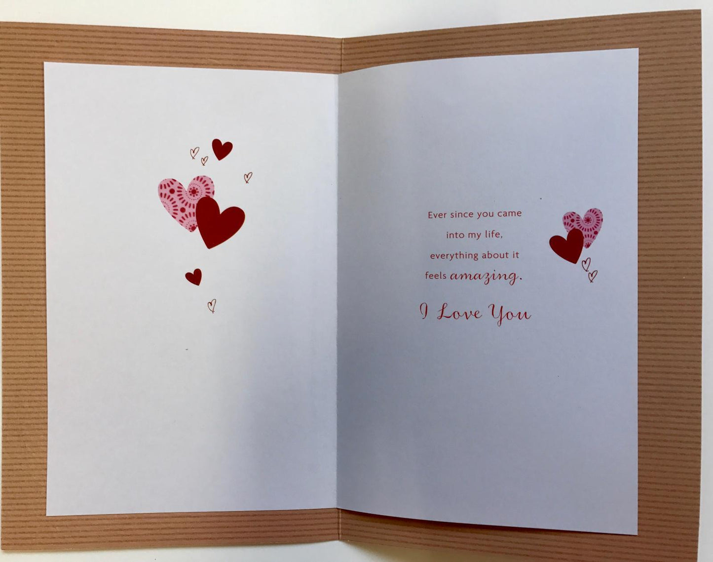 My Boyfriend Lovely Verse New Valentine's Day Greeting Card