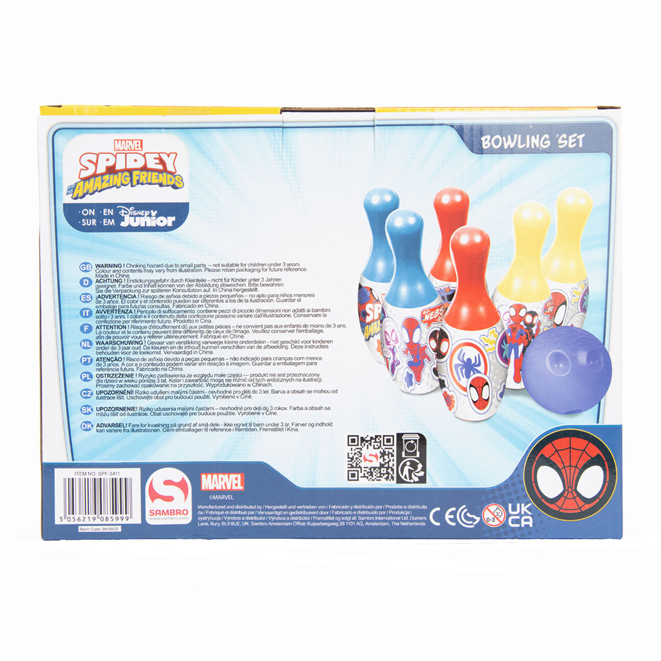 Spidey and Friends Bowling Set