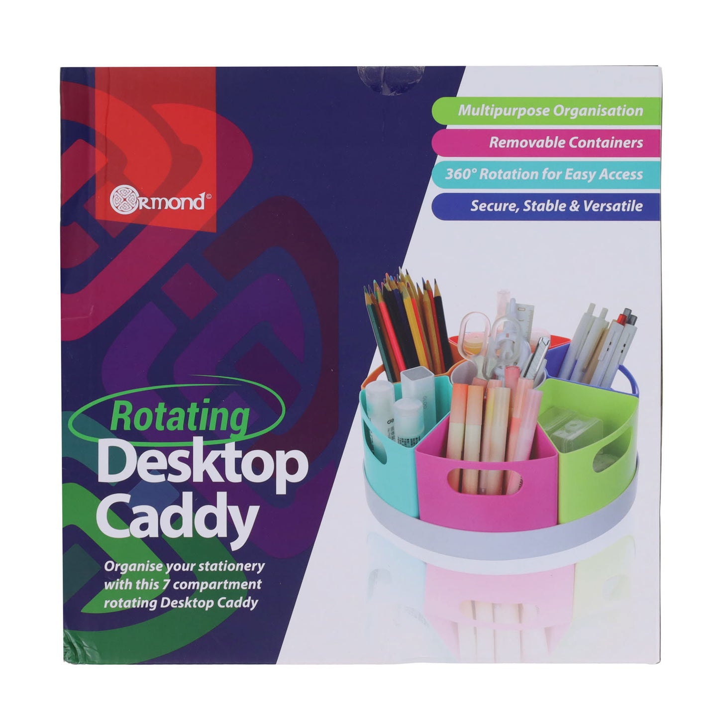 Rotating Desktop Caddy by Ormond