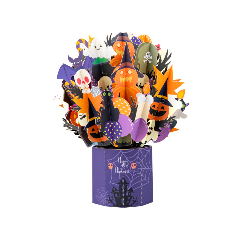 Haunted Magic A 3D Pop Up Halloween Card