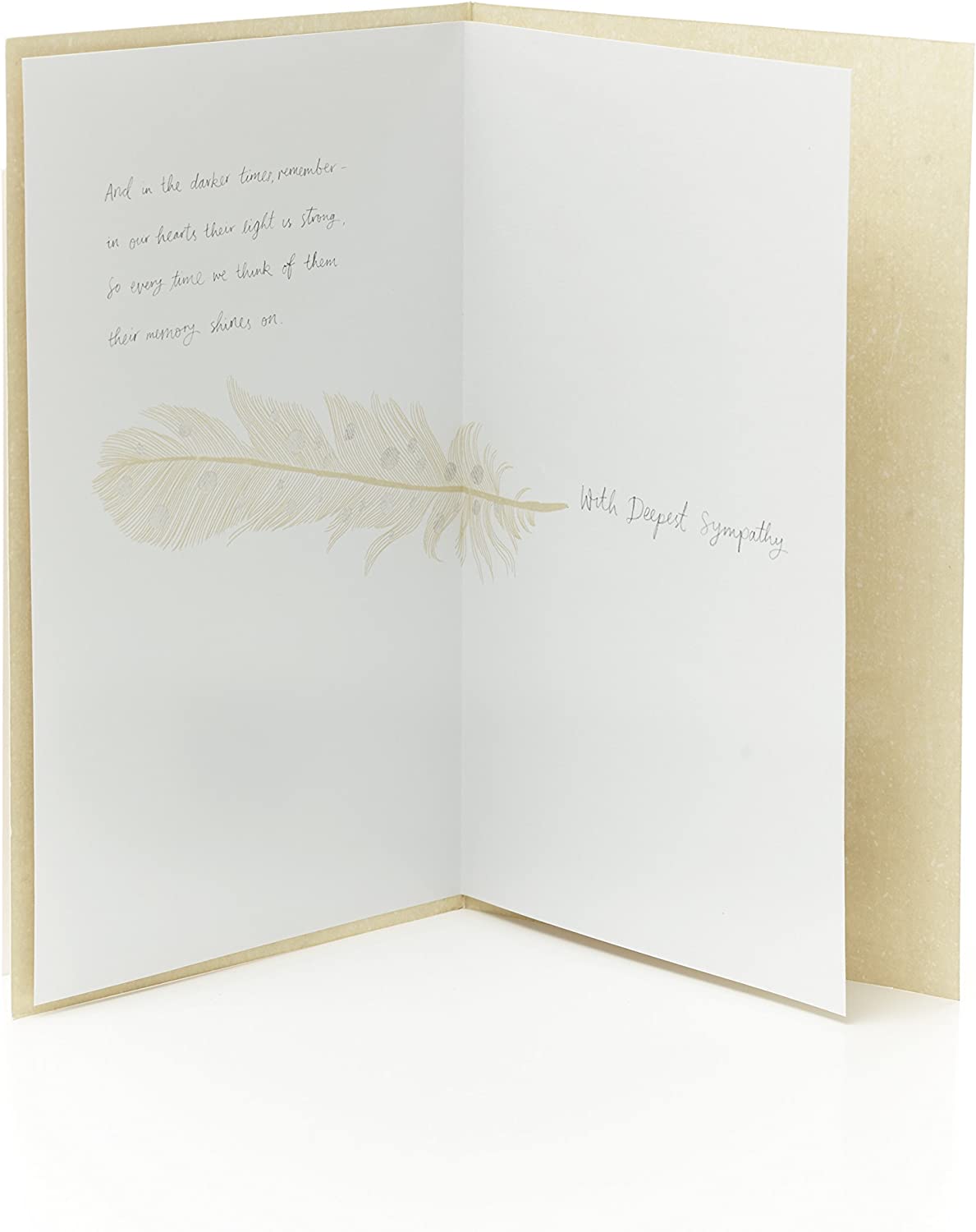 Sympathy Sorry for Your Loss Thinking of You Condolence Inspirational Card