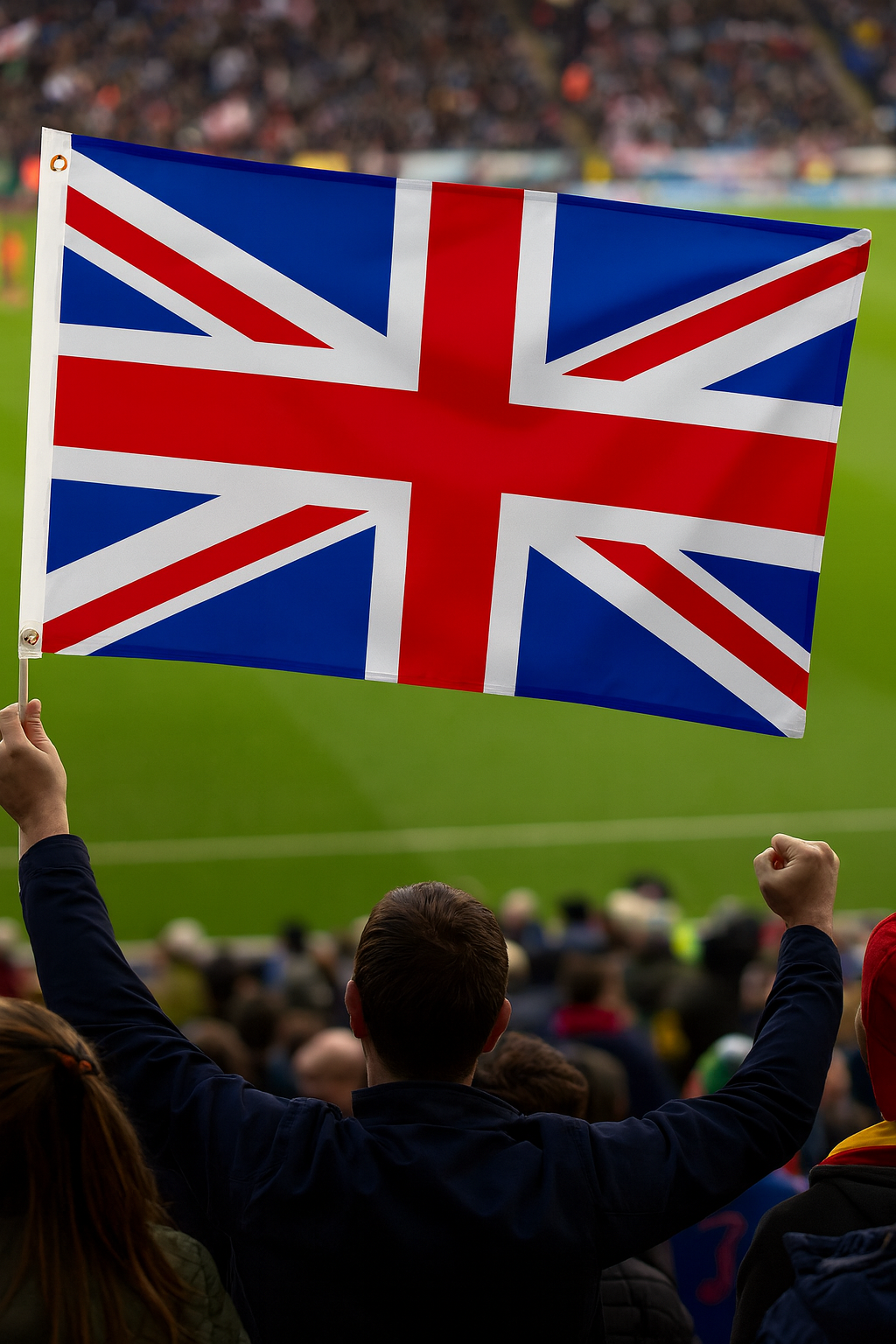Pack of 6 Union Jack Flag Polyester 3 ft. x 5 ft.- England United Kingdom British National Flag Outdoor Events Celebrations Patriotic Displays