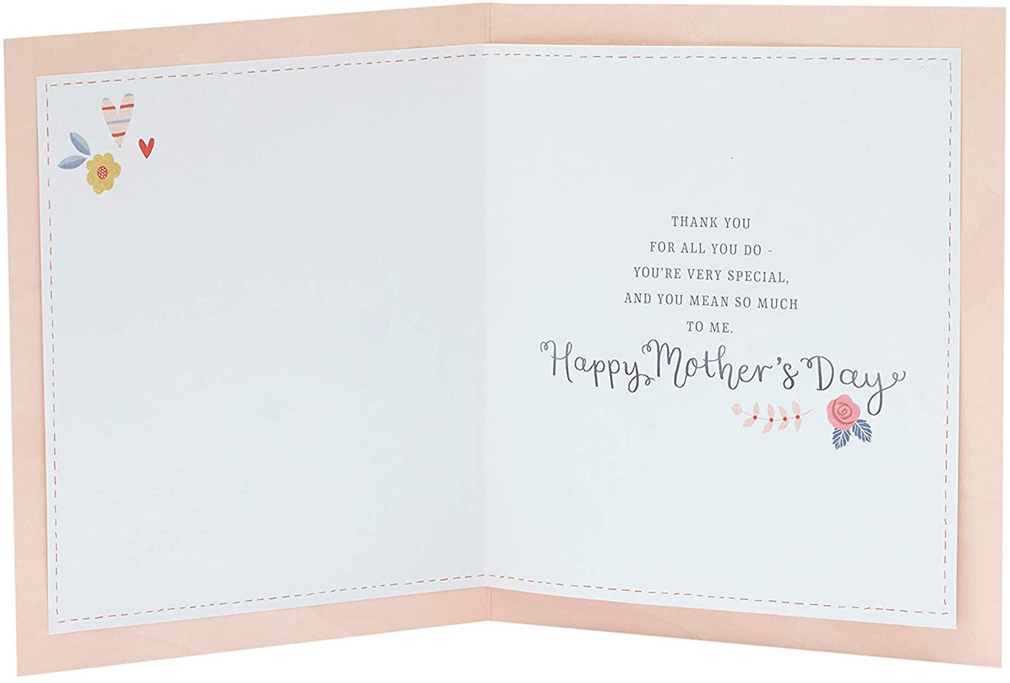 Like A Mum With Gold Foil Finished Mother's Day Card