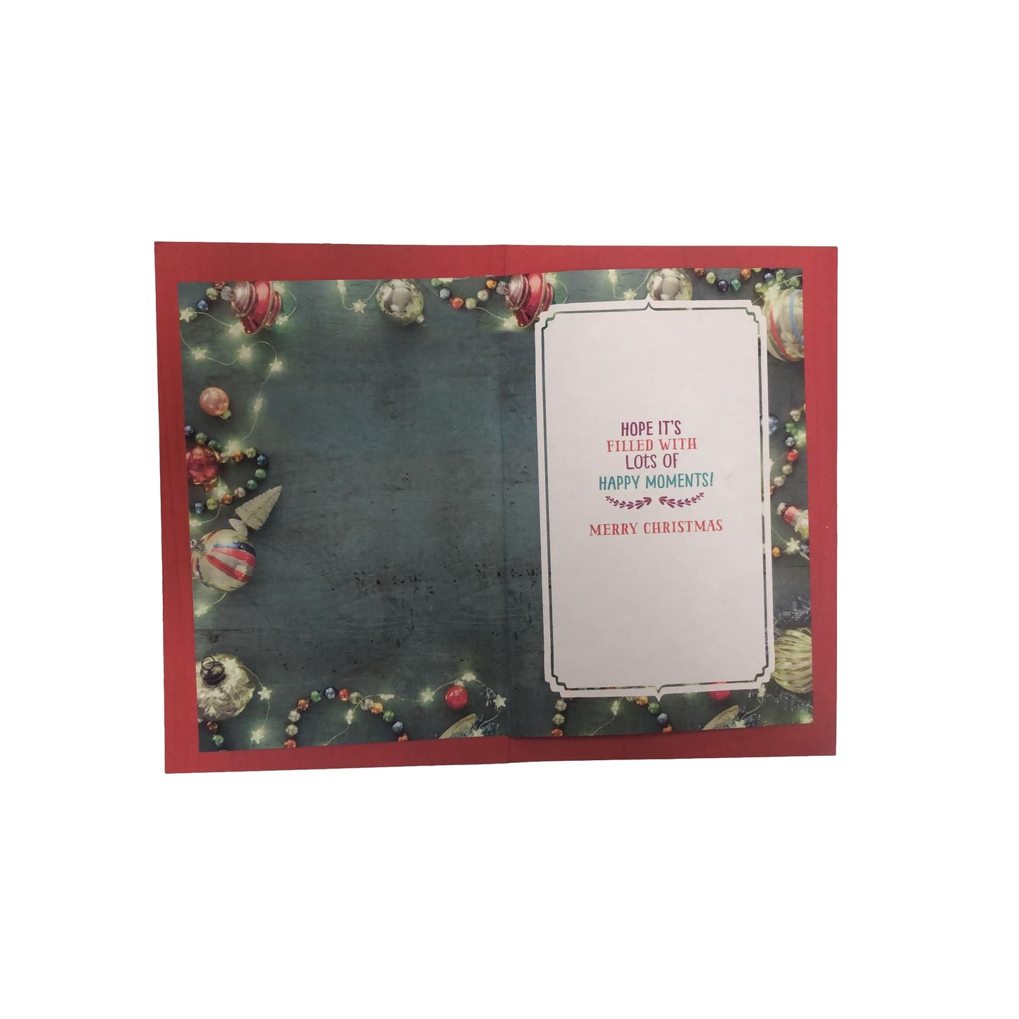 For A Special Mum & Dad Christmas Card 