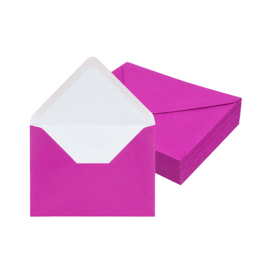 Pack of 1000 Vivid Violet 114x162mm Gummed Envelopes