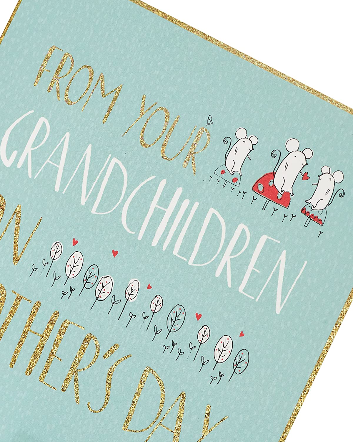 From The Grandchildren Cute Mice Design Mother's Day Card