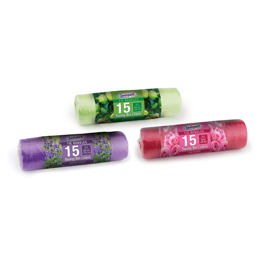 Pack of 15 Scented Swing Bin Liners