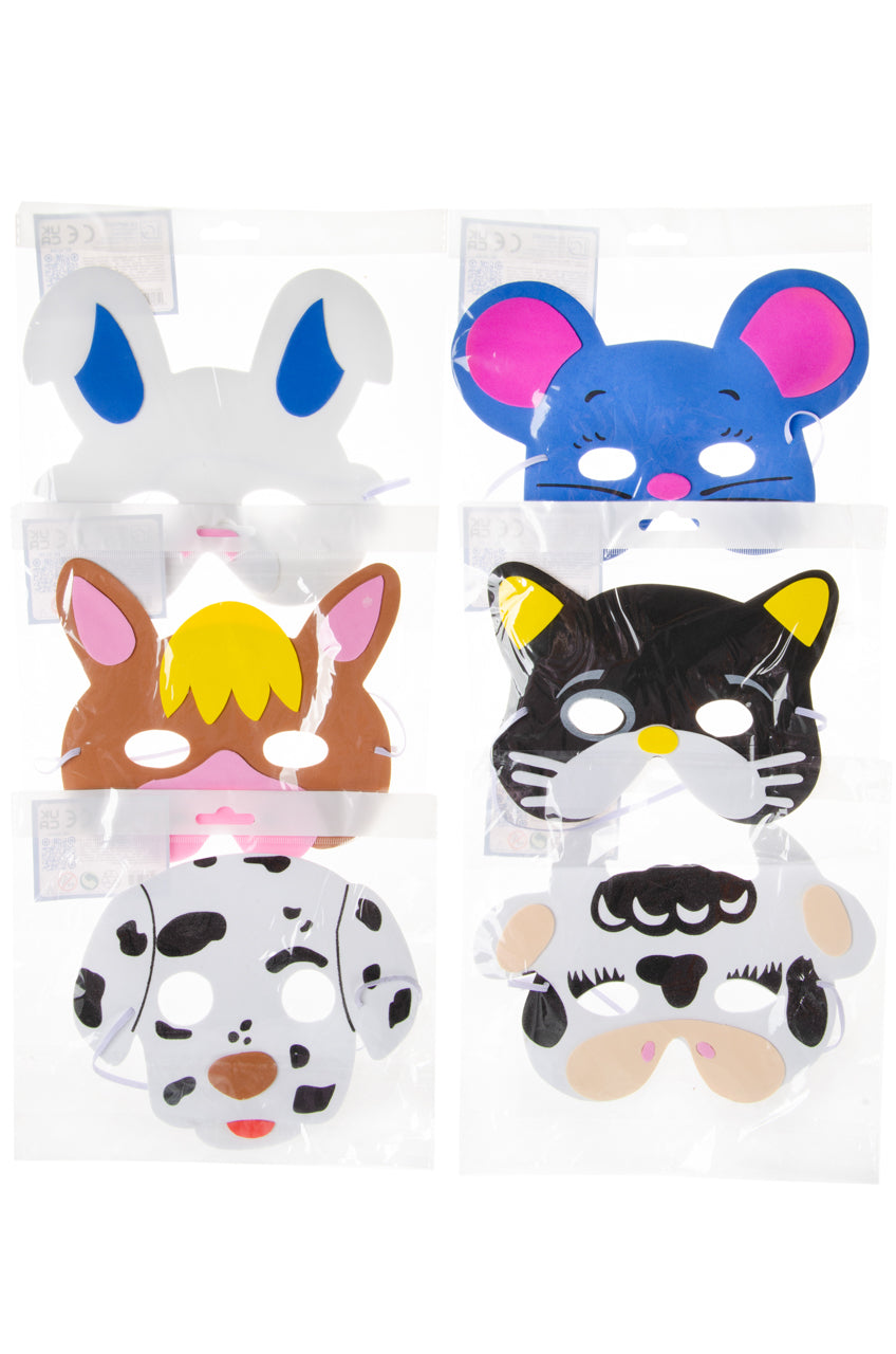 Single Farm Animal Foam Mask