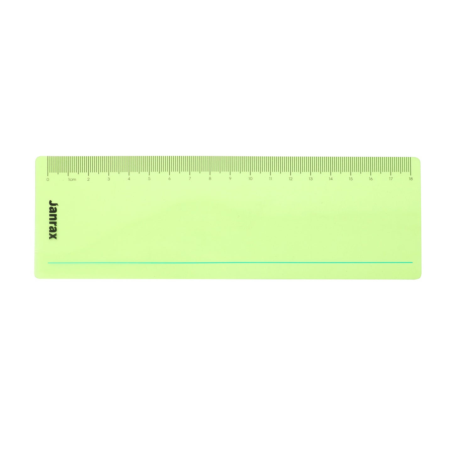 Pack of 16 Light Green 191x70mm Dyslexia Overlay Reading Rulers – PET Material, Rounded Corners