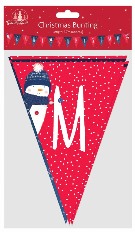 Merry Christmas Party Bunting