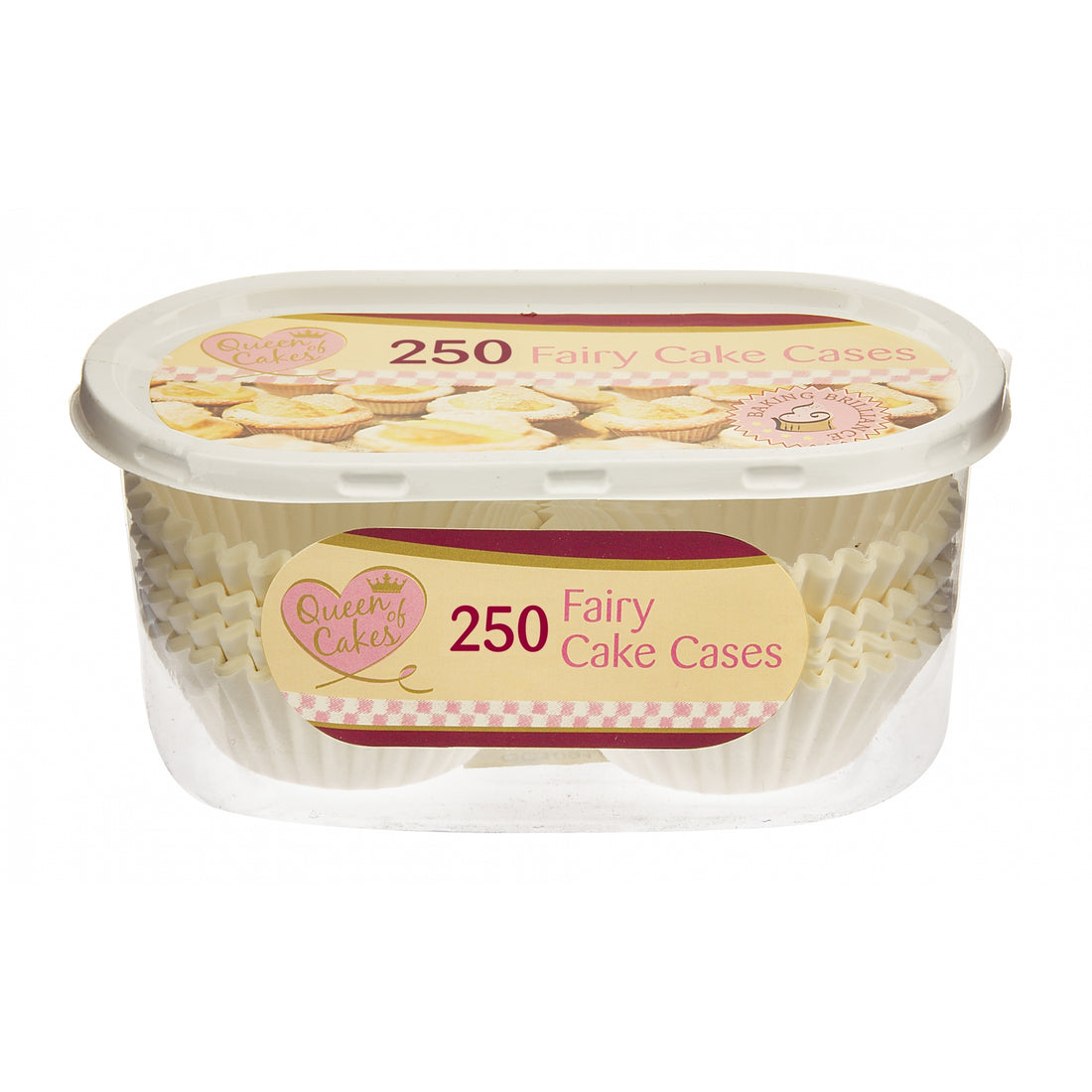 Pack of 250 Queen of Cakes Fairy Cup Cake Cases– Shop Inc