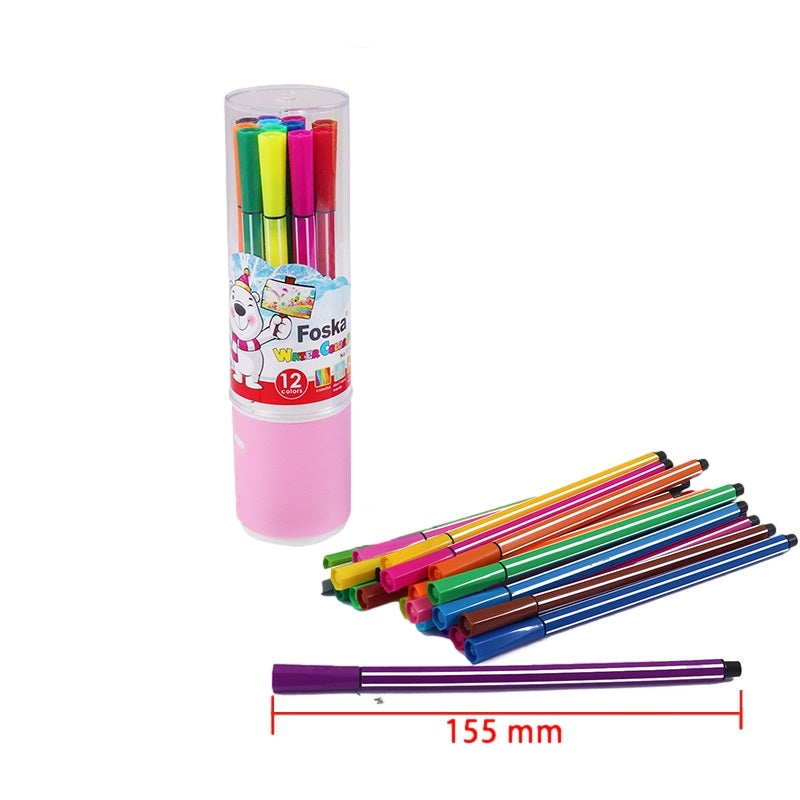 Pack of 12 Washable Watercolour Pens