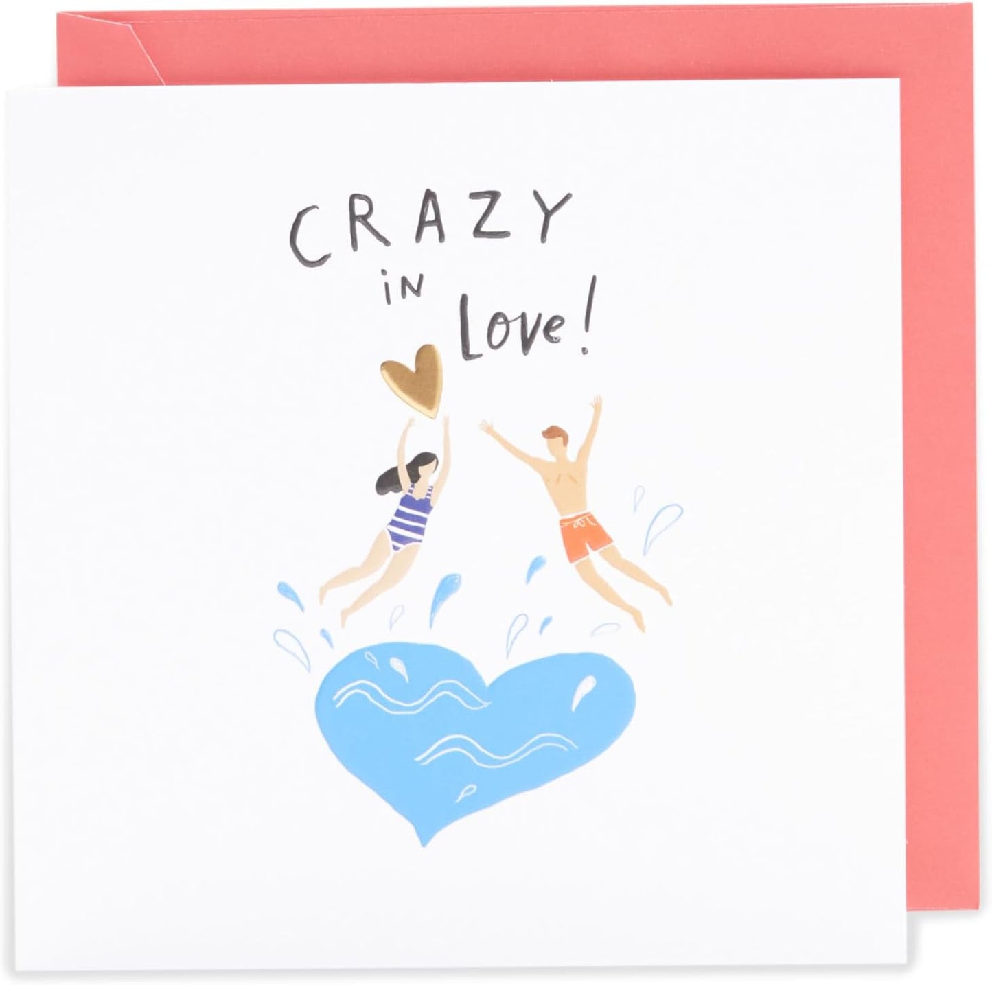 Crazy In Love Valentine's Day Card