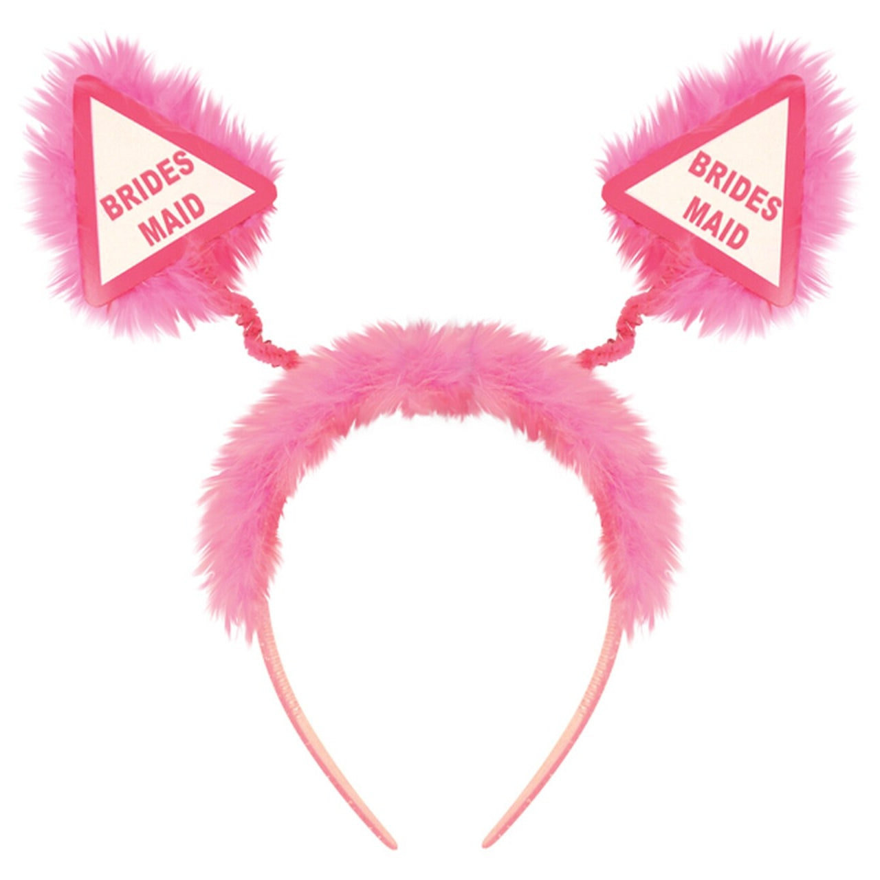 Head Popper Pink W/Fur Bridesmaid