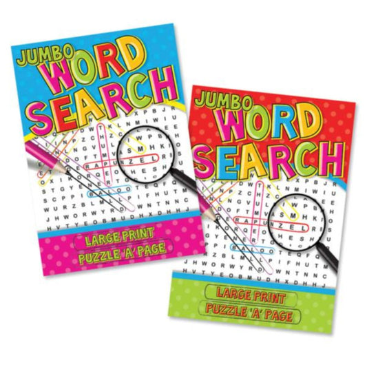 Super Jumbo Word Search Book