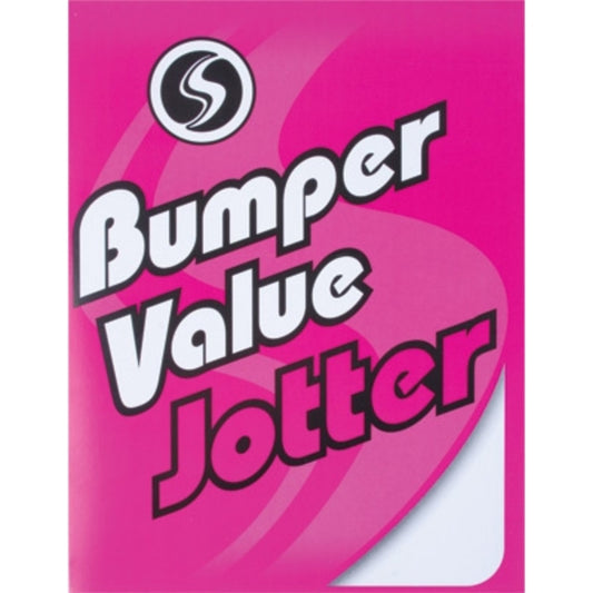 Plain Unruled Super Value Bumper Jotter 
