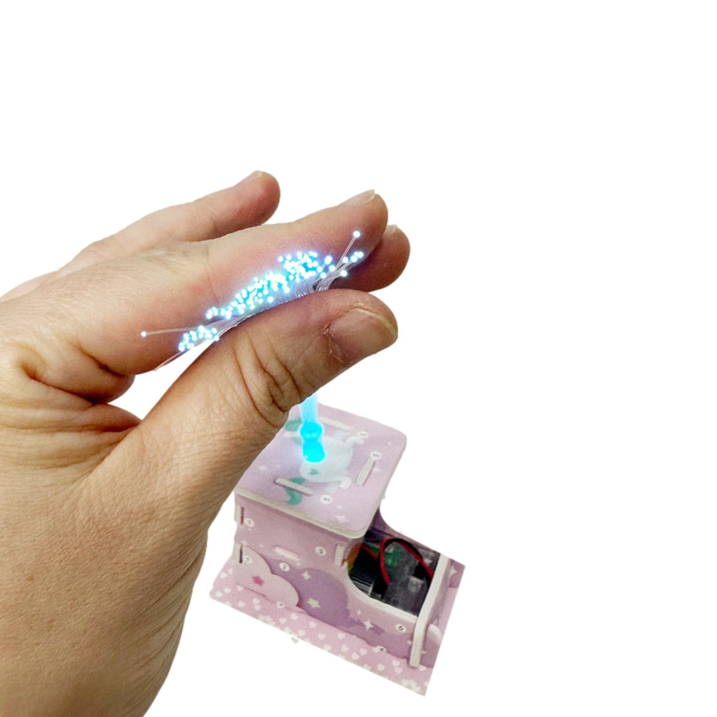 Fiber Optic Light DIY Stem Toy with Instruction Book