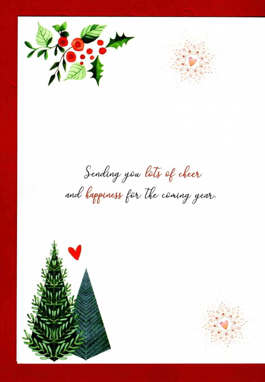 Embellished Magnifique Sister & Brother-In-Law Large Christmas Card