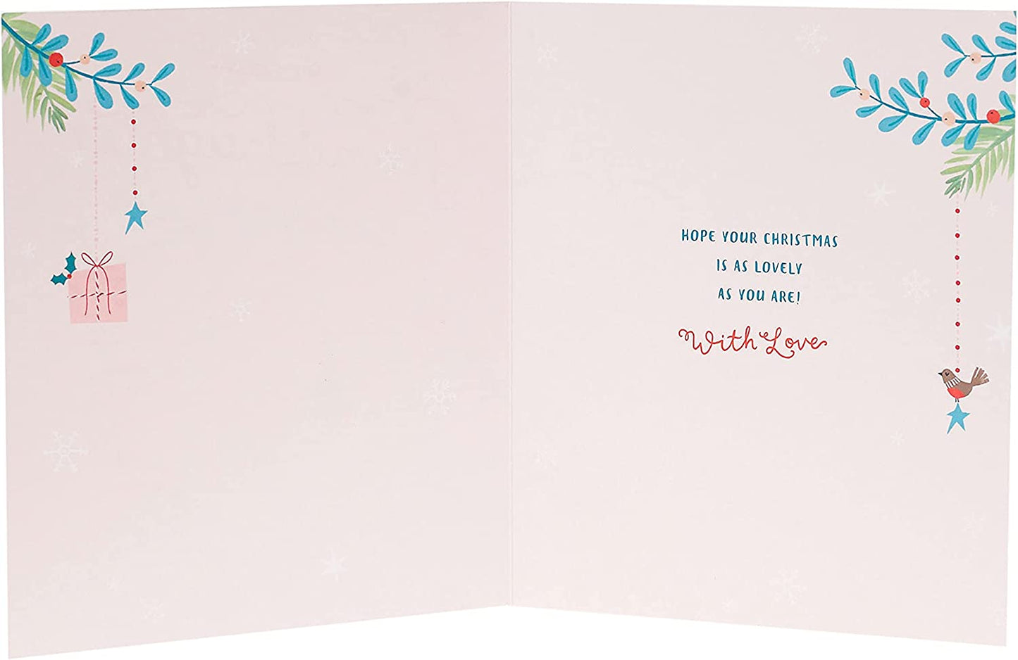 For A Special Granddaughter Christmas Card Christmas Icons 