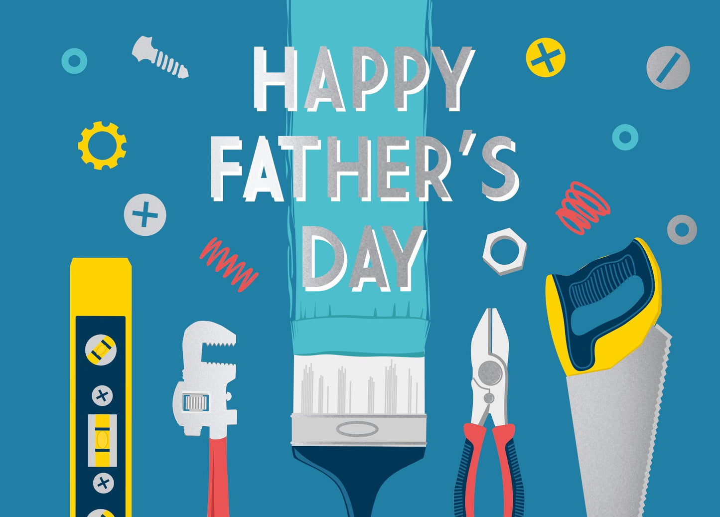 Tool-Tastic Fun! Pop Up Father's Day Card