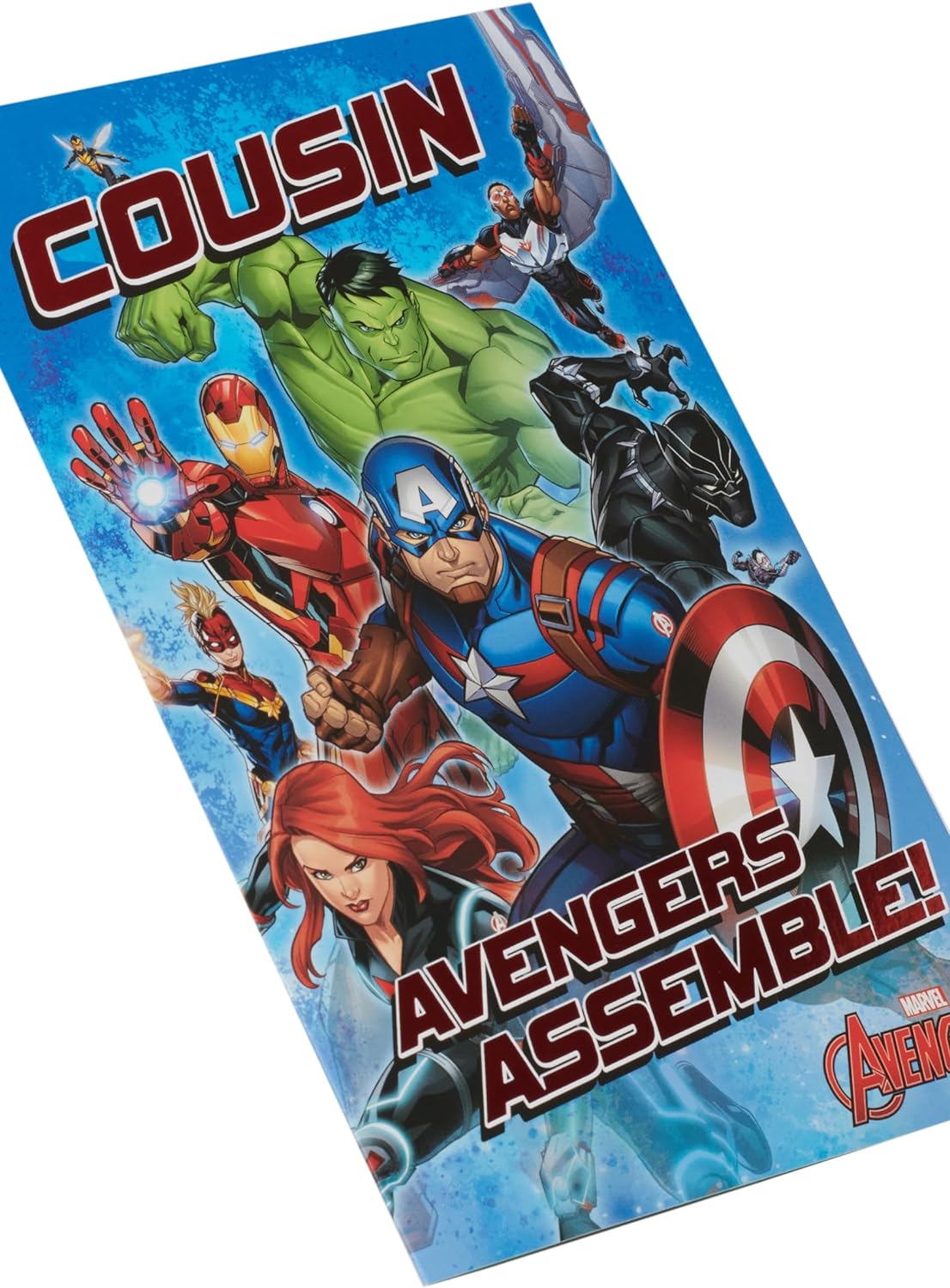 Marvel The Avengers Assemble Design Cousin Birthday Card