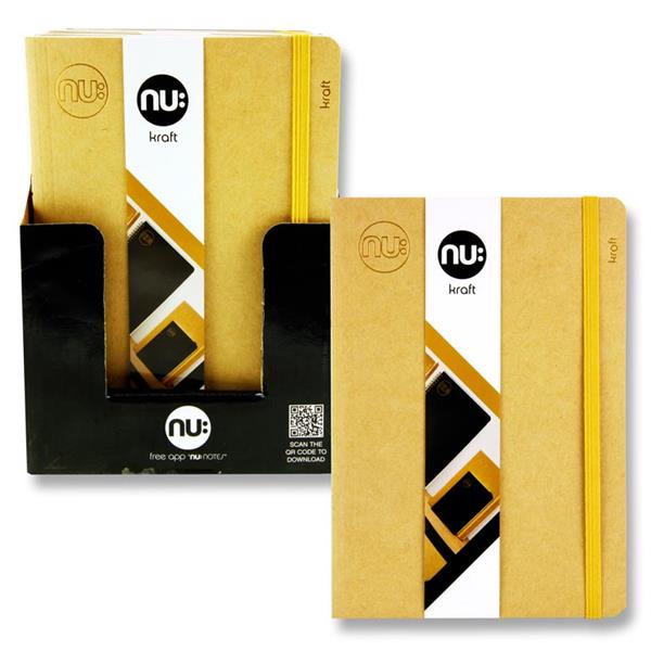 A5 Kraft 80 Pages Manilla Stitched Notebook by Nuco