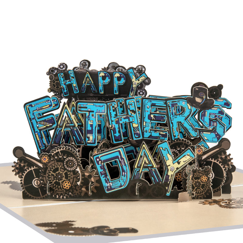 Master of Tools Mechanical 3D Pop Up Father’s Day Card