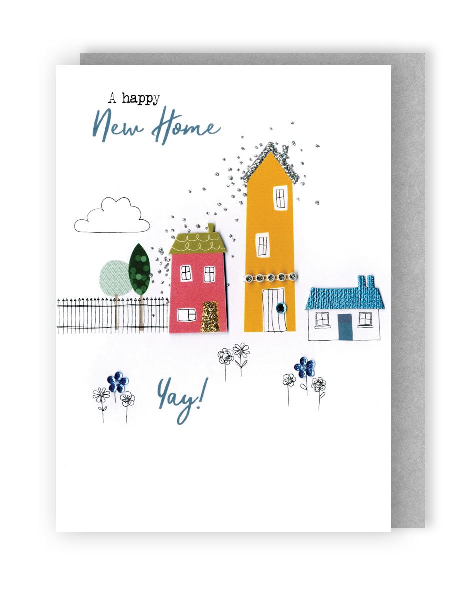Happy New Home Yay! Congratulations Card