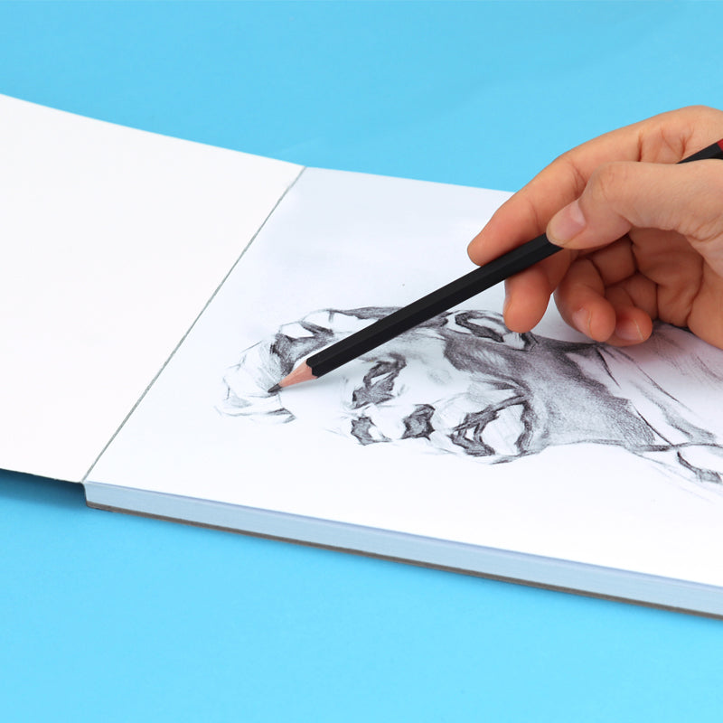 A4 Top Glued Open Sketch Pad