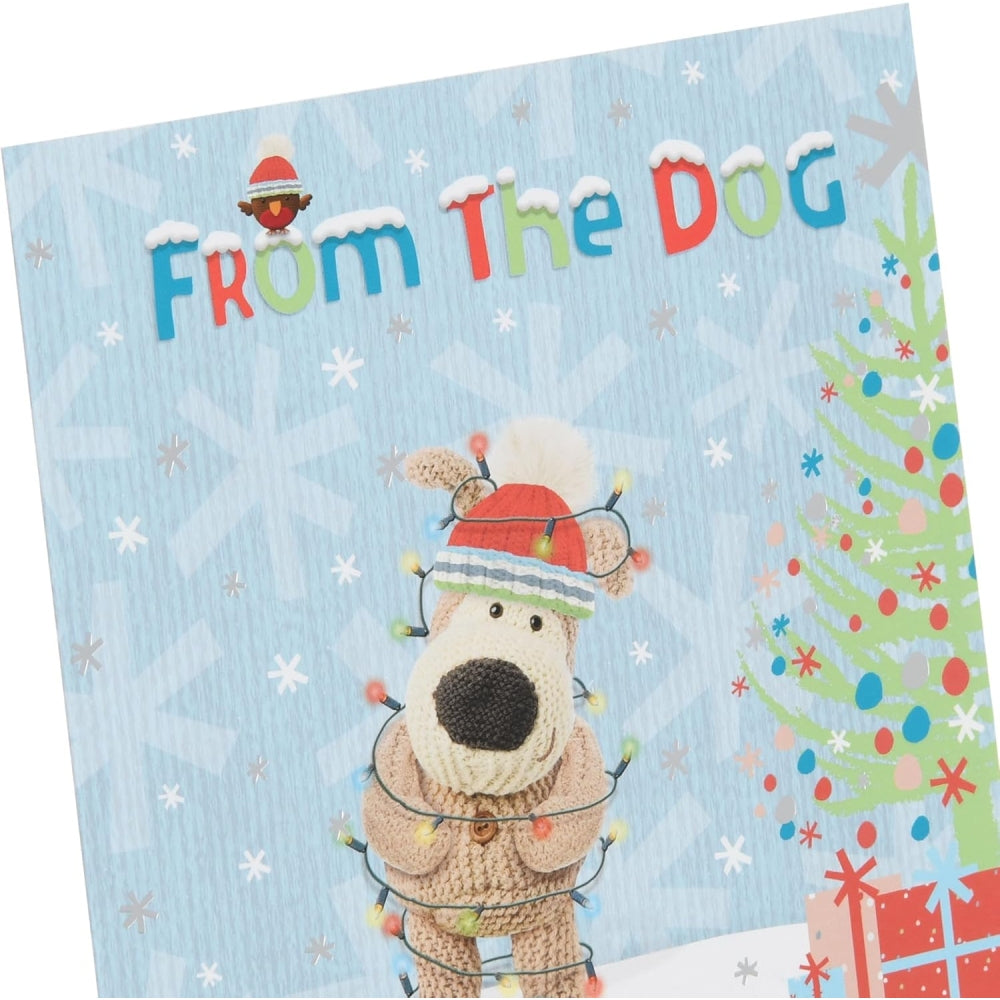 From The Dog Around Lights Christmas Card