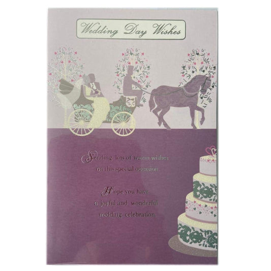 Wedding Day Wishes Sentimental Congratulation Card