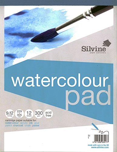 A4+ 12 Sheets Watercolour Pad