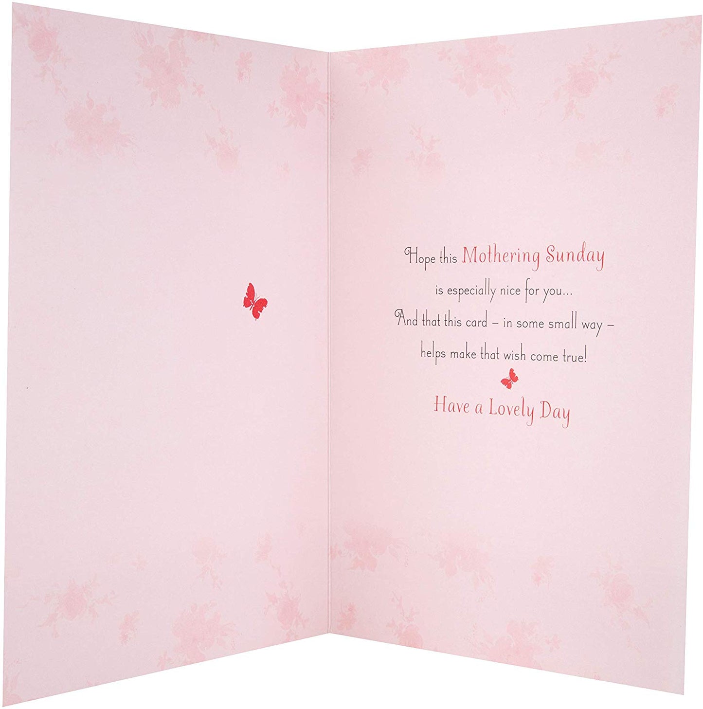 'Lovely Day' Mothering Sunday Mother's Day Greeting Card