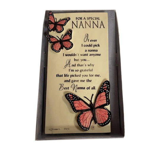 Nanna Timeless Words Plaque