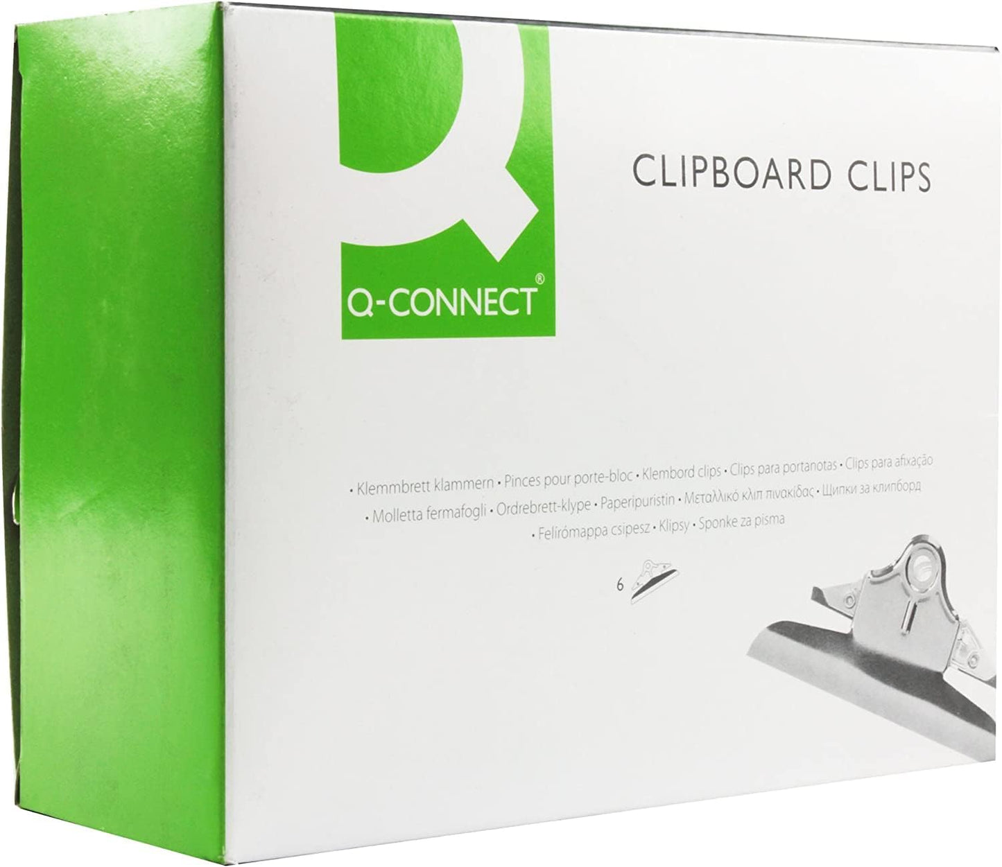 Pack of 6 Board Clips 152mm