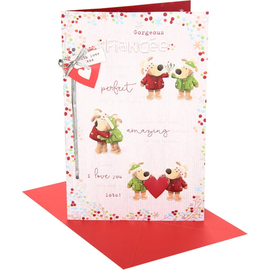 Boofles On Storyboard Fiancée Christmas Card