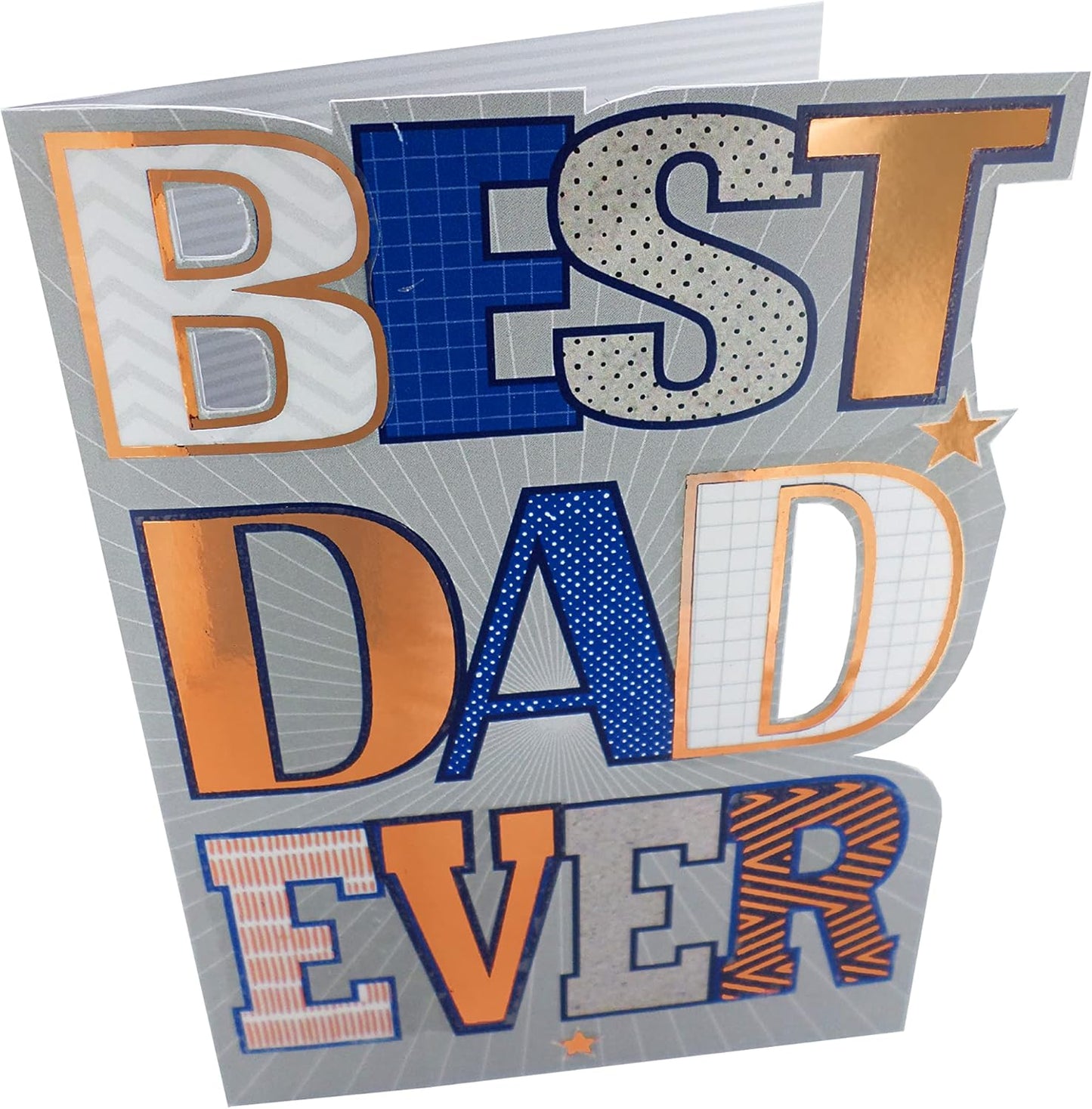 Best Dad Ever Happy Father's Day Card