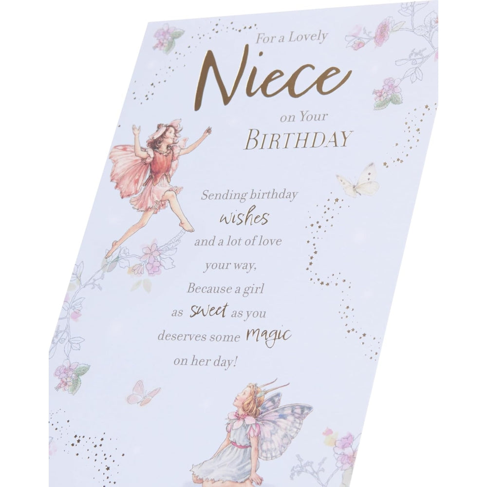 Fairies Design Niece Birthday Card