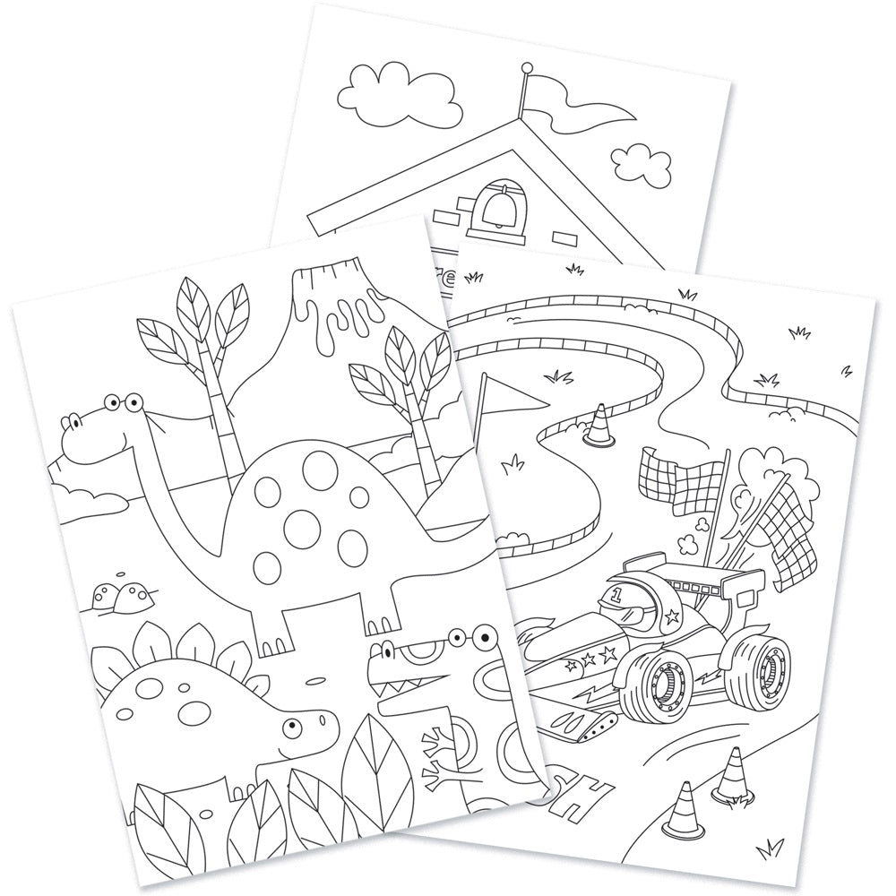 Kids Create My Super 80 Fun Pages Colouring Book